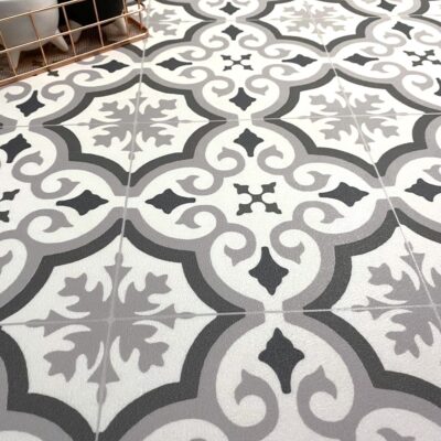 Cuenca Grey Sheet Vinyl Flooring