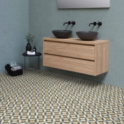 Modernist Yellow Sheet Vinyl Flooring | Vinyl Flooring 4U